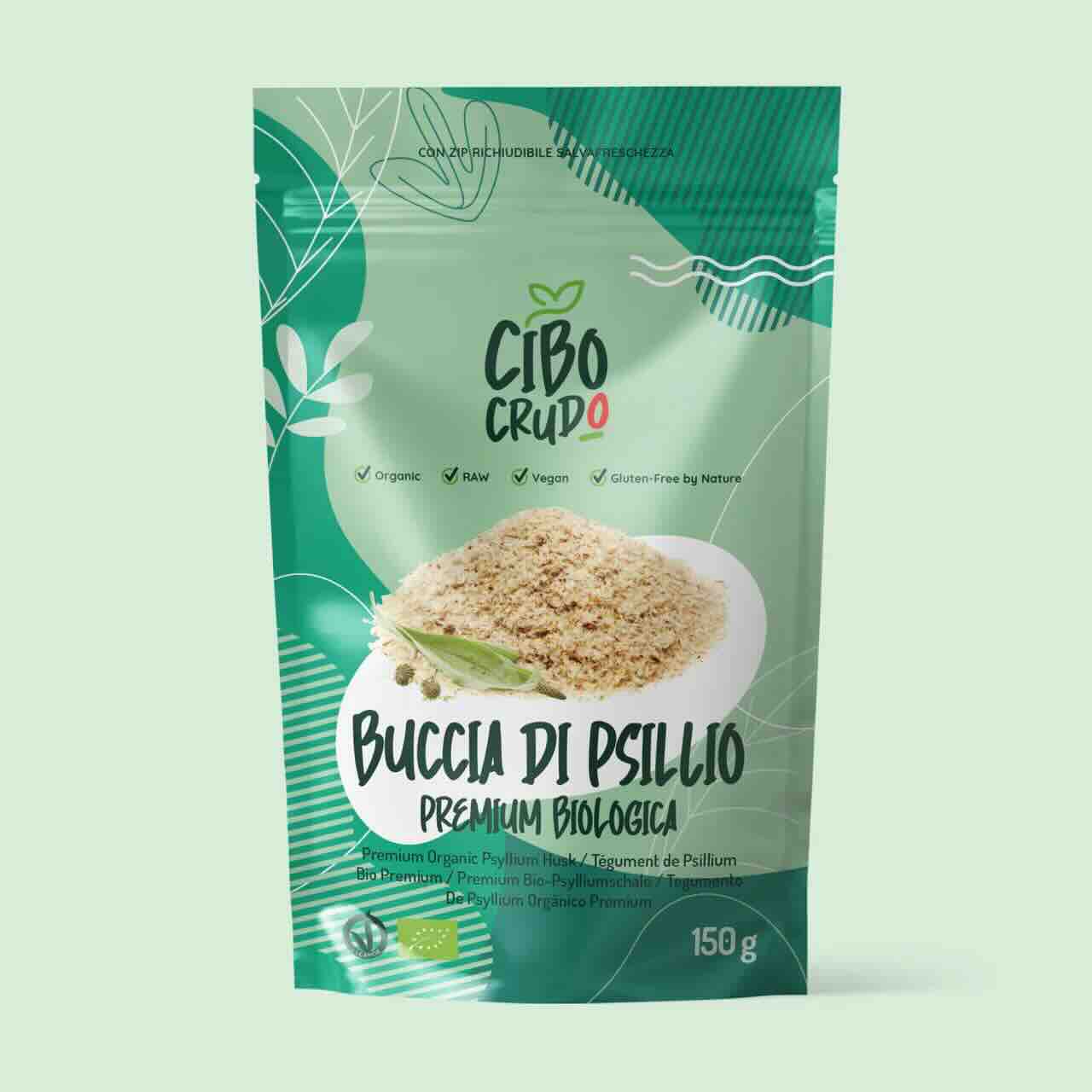 Buccia di Psillio Premium Biologia - 150 gr